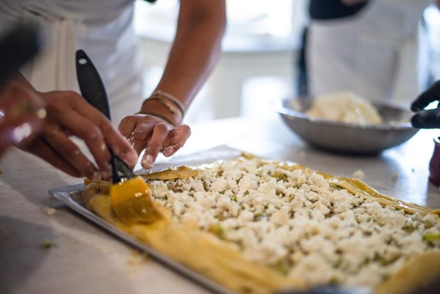 Greek Cooking Class with a Local Chef, Wine, & Meal in Drios - Cooking Together in a Group Kitchen, Without Feeling Lost