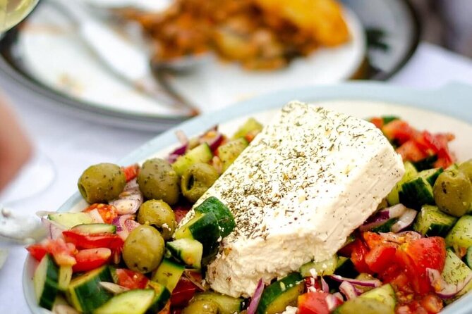 Greek Cuisine Cooking Class in Santorini with Recipes and Wine - What 3.5 hours in a cooking class feels like