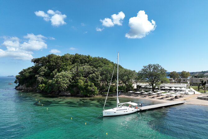 Half Day Cruise on a Sailing Yacht in Corfu Island - The crew makes it: Captain Takis, Panos, Andromachi, Veronika, Tannos, Athena