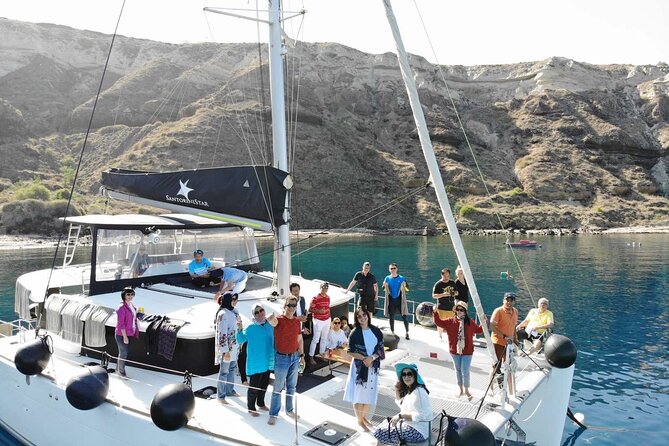Half-Day Exclusive Catamaran Cruise in Santorini with Meal and Open Bar - Price and Value: What You Get for $133.02