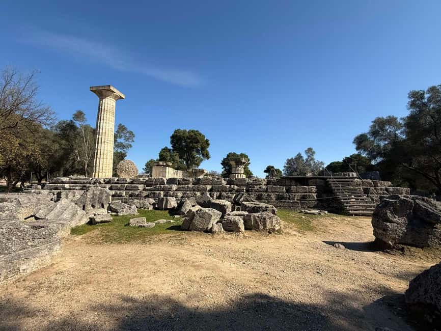 Half Day Private tour from Katakolon to Olympia and Beach - Katakolon Port Pickup and the Easy Start