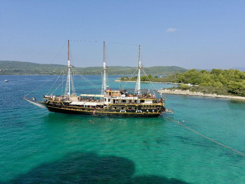 Halkidiki: Blue Lagoon Cruise on a Pirate's Boat - Pirate-boat start at Ormos Panagias Port (meeting at 08:45)