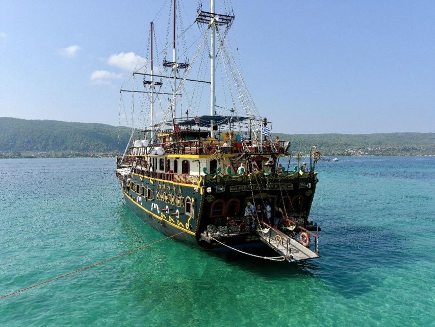 Halkidiki: Blue Lagoon Cruise on a Pirate's Boat - Sithonia by boat: why the “secluded beaches” feel worth it