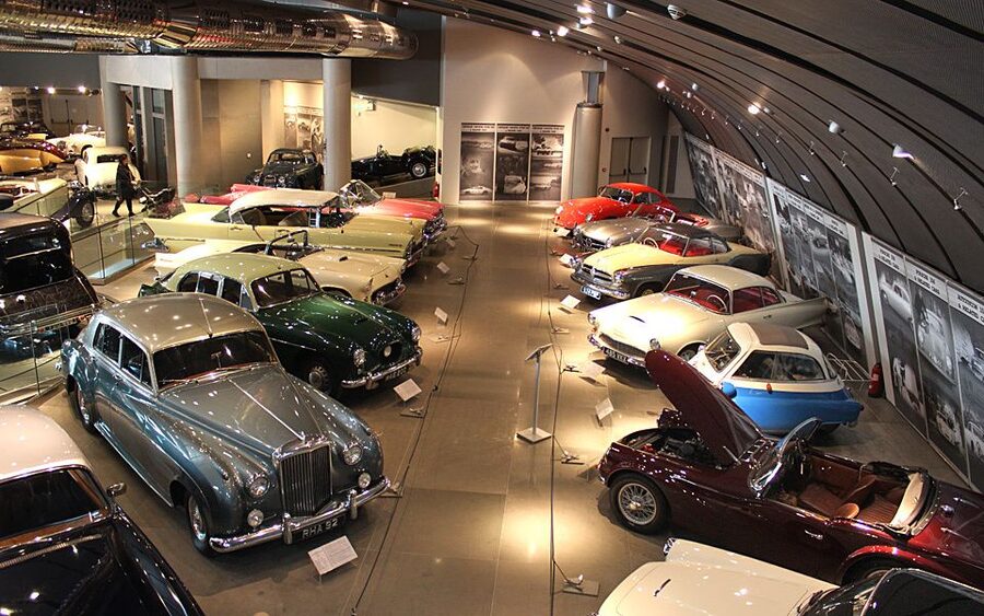 Hellenic Motor Museum Entrance Ticket - How the museum tells the story: wheels to cars across 3 floors