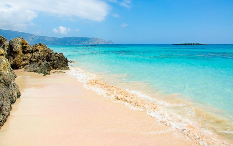 Heraklion Area: Direct Day Trip Elafonisi Island - Arrival at Elafonisi: pink sand expectations vs real colors
