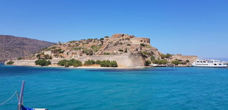 Heraklion Areas : Elounda Boat Trip -The Authentic - Akra Vangi break: extra swim and a chance to rest