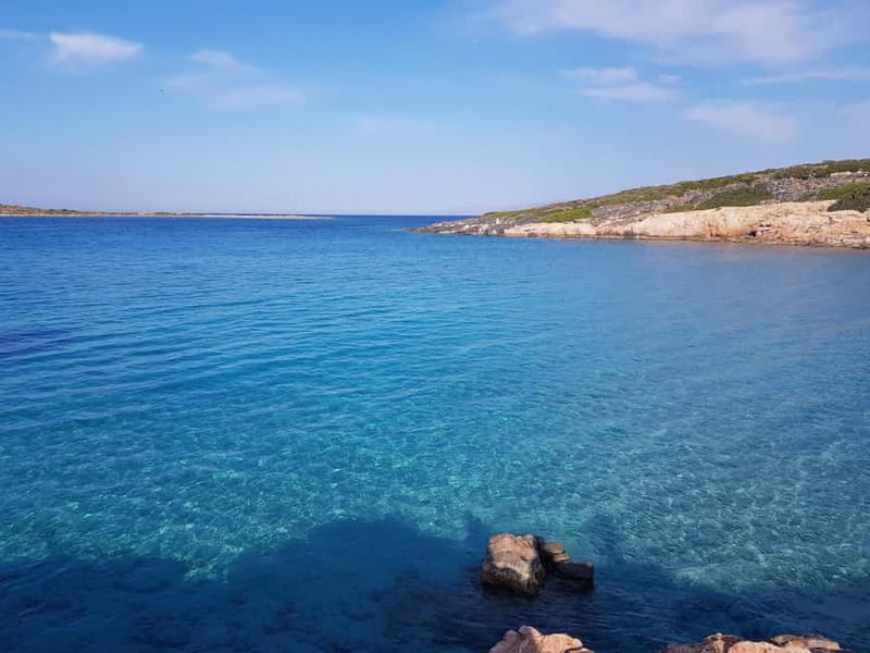Heraklion Areas : Elounda Boat Trip -The Authentic - Skistra area: the quiet-water finale