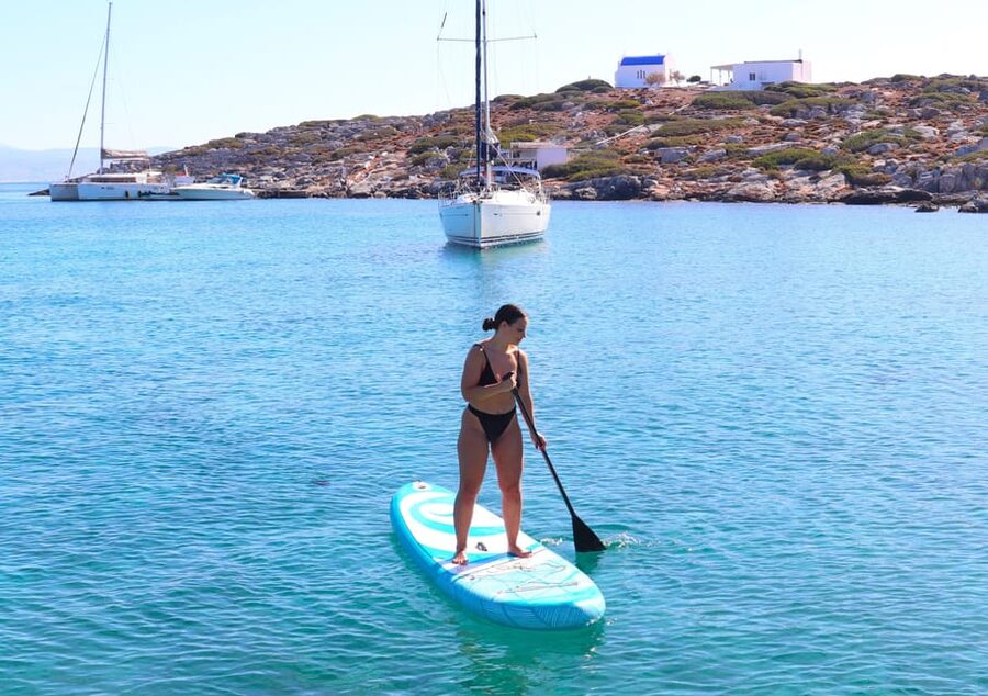 Heraklion: Dia Island Luxury Catamaran Cruise with Meal - Morning calm or sunset sailing: choosing your vibe
