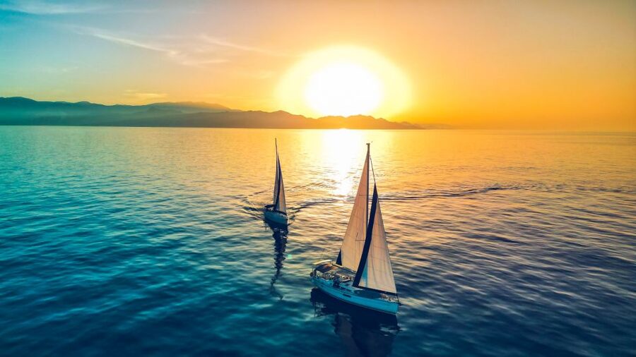 Heraklion: Dia Island Sailboat Cruise with Swimming and Meal - Sailing from Heraklion toward Dia: the part people underestimate