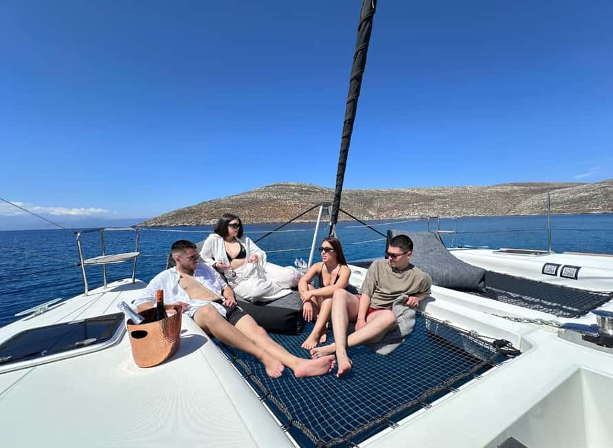 Heraklion Luxury Sailing Catamaran Dia Island | Gourmet Menu - Lunch and drinks, where this cruise beats typical boat food