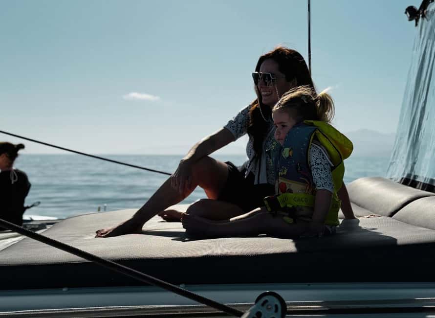 Heraklion Luxury Sailing Catamaran Dia Island | Gourmet Menu - Onboard comfort details that matter when you’re on the water all day
