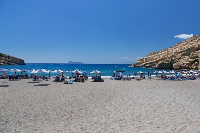 Heraklion: Matala Beach, Hippie Caves & Odigitria Monastery - Matala Beach and the Hippie Caves Ticket Choice