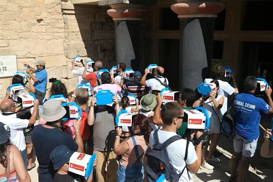 Heraklion: Palace of Knossos 3D Virtual Audio Tour by Tablet - Audio guide quality: useful, not preachy