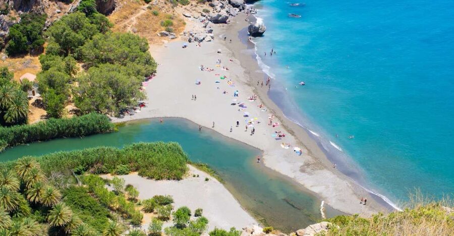 Heraklion: Preveli By Boat, Damnoni & Kourtaliotiko Springs - The smart idea here: three water stops that feel totally different
