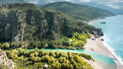 Preveli By Boat, Damnoni & Kourtaliotiko Springs