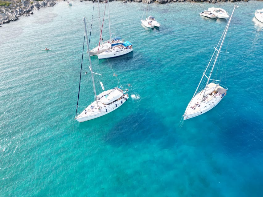 Heraklion: Sailing Cruise to Dia Island with Drinks and Meal - Dia Island Time: Snorkeling, SUP, Fishing, and Walks on an Uninhabited Shore