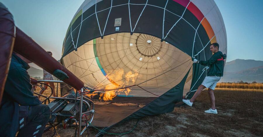 Heraklion: Sunrise Balloon Flight & Sunset Catamaran Cruise - Key highlights