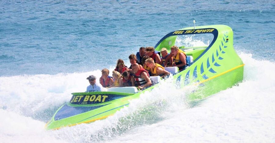 Hersonissos: Jet Boat Tour with Snorkeling - Jet boat thrill in one tight, well-paced hour