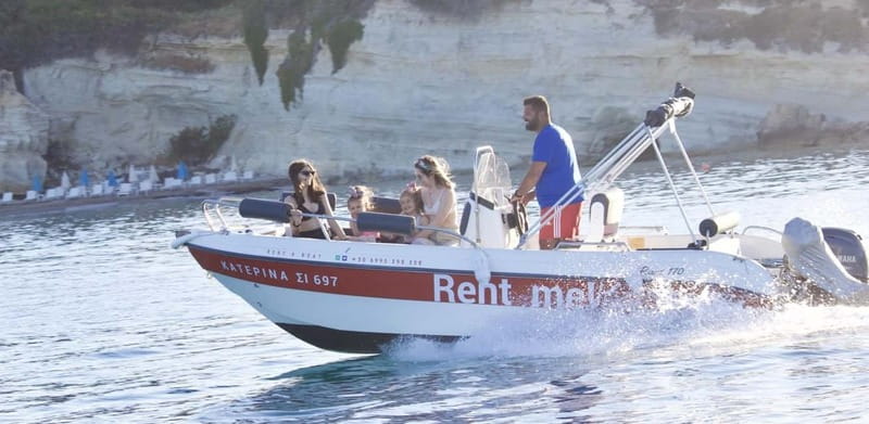 Hersonissos: Private Motorboat Rental - No License Required - Taking the Helm: What Driving a Small Boat Is Like