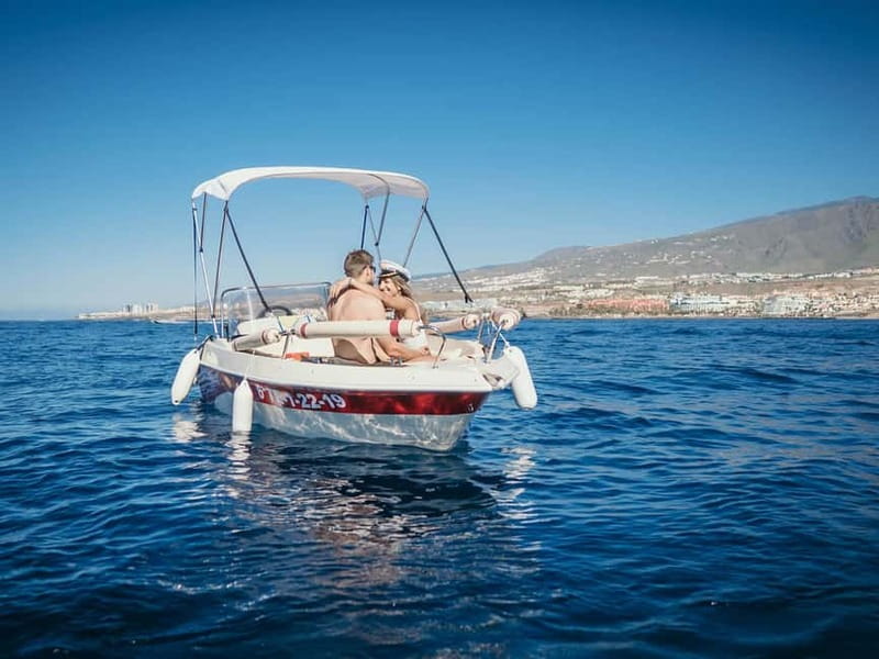 Hersonissos: Private Motorboat Rental - No License Required - Onboard Comfort: Shade, Water, Snorkeling, and the Little Things
