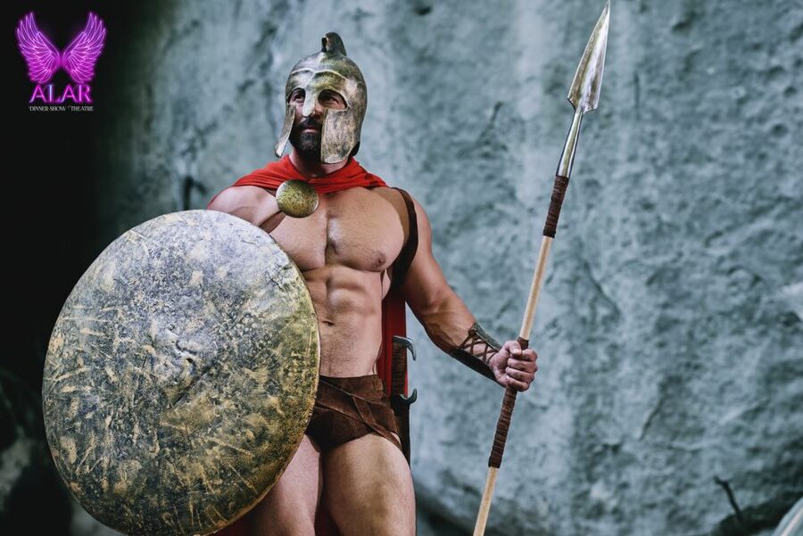 Hersonissos: Troy Dinner-Show Theatre Experience Tickets - The meal in the Gods and Heroes option: meat, vegan, and kids