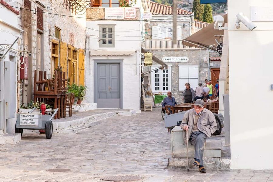Hydra Island: Full Day Trip from Athens with Swimming - Hydra Town guided walk: mansions, alleys, and almond sweets