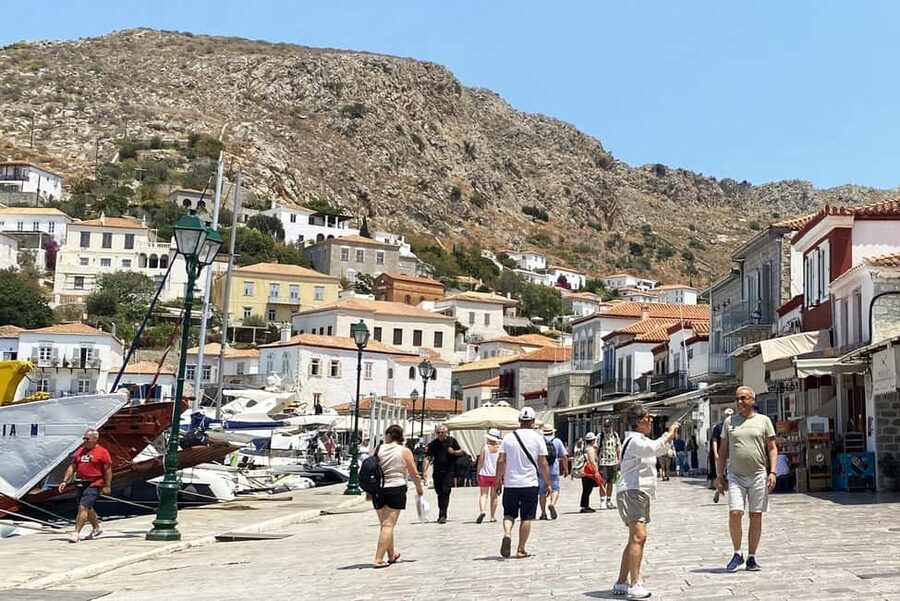 Hydra Island: Full Day Trip from Athens with Swimming - Luxury coach to Corinth Canal, plus interactive Greek culture