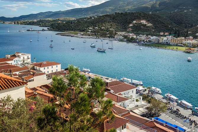 Hydra, Poros and Egina Day Cruise from Athens with Optional VIP Upgrade - Poros stop: Russian dockyards, Lemon Forest, and the “use your hour” rule