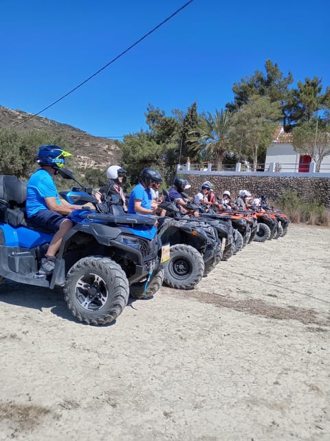 Ierapetra: Quad ATV 4x4 Exceptional Day in South Crete 2025 - The Libyan Sea panorama stop: where the day gets big
