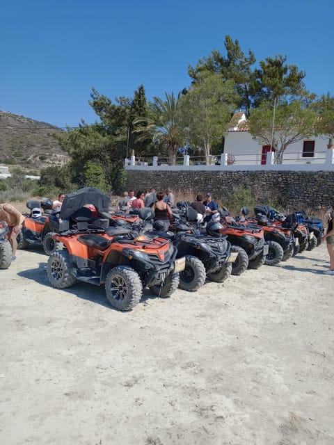 Ierapetra: Quad ATV 4x4 Exceptional Day in South Crete 2025 - The 360-degree summit plateau: Mirabello Bay north, Chrissi and Koufounissi south