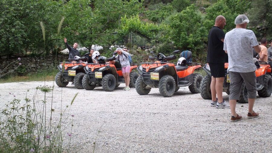 Ierapetra: Quad ATV 4x4 Exceptional Day in South Crete 2025 - Descending to a mountain village, tapas, and Cretan lunch