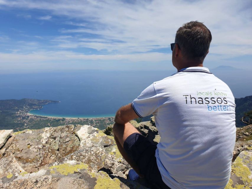 Jeep Safari in Thassos Mountain with picnic fruits & wine - Ipsarion peak (1204 m) is the whole point