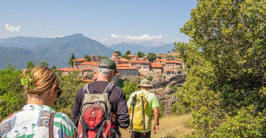 Kalabaka: Meteora Small-Group Hiking Tour w/ Monastery Visit - Dupiani Hermitage, Pantokratoros ruins, and the Ypapanti stop that sets the tone