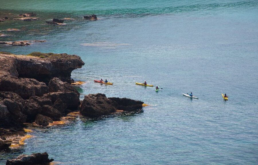 Kardamyli: Sea Kayaking With Lunch - The Blue Cave swim and why the light matters