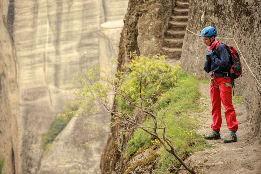 Kastraki: Meteora Via Cordata Hiking Tour to the Great Saint - Timing, Crowds, and Why Going Early Helps