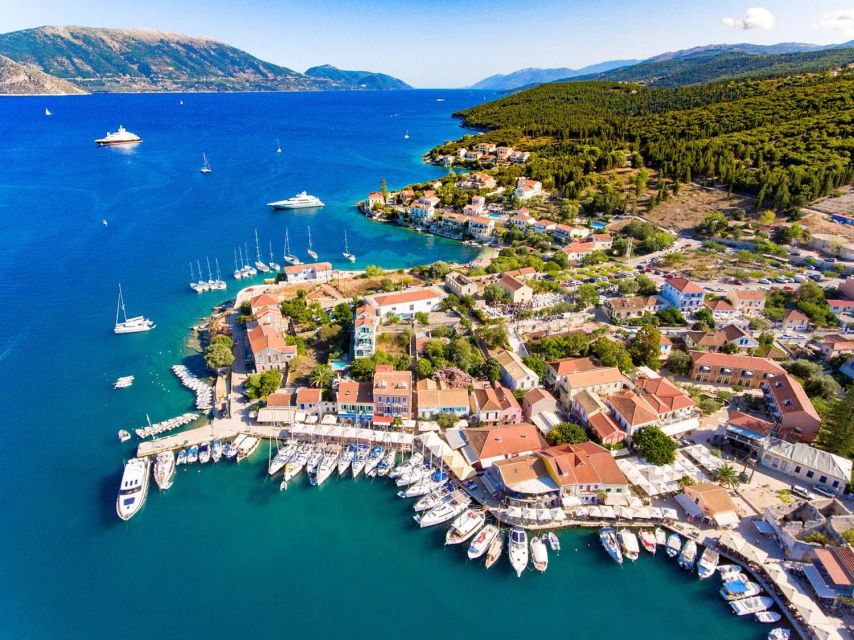 Kefalonia: Assos, Fiscardo & Myrtos Beach Swimming Tour - Fiscardo: A Waterfront Stroll With Plenty of Lunch Options