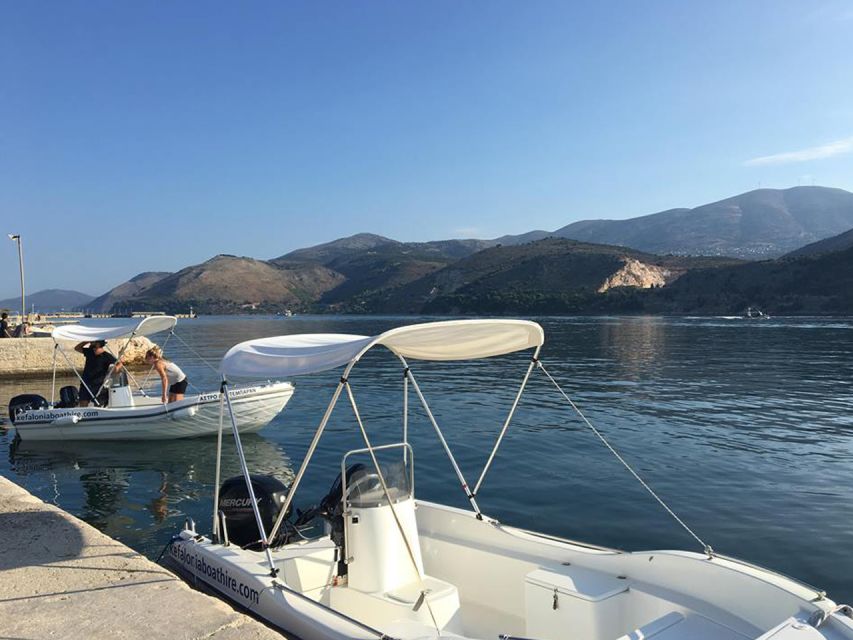 Kefalonia: Small-Boat Rental and Self-Guided Cruise - Driving Setup: Adults, 30 HP Engines, and Clear Instructions