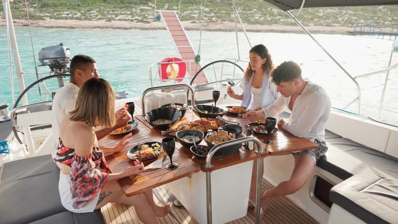 Kissamos: Balos & Gramvousa Luxury Catamaran Cruise - Balos Lagoon: lunch, tender access, and the crowd question