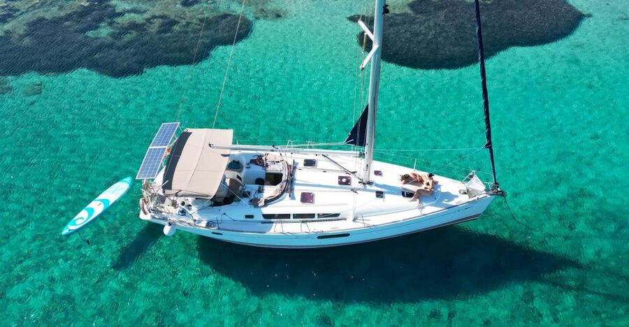 Kolimvari: Sailing Cruise with Meal & Water Activities - The Agioi Theodoroi island stop: swim, snorkel, and SUP
