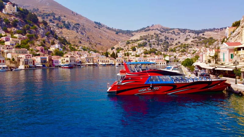 Kolymbia: High-Speed Boat to Symi Island & St George's Bay - Key things to know before you go