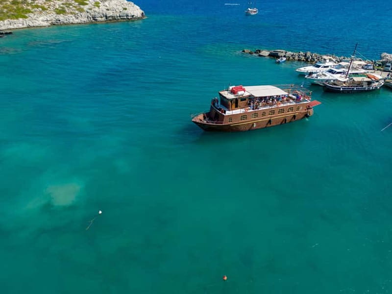 Kolympia : Transfer & Cruise to Lindos with 3 Swimming Stops - Navarone Bay swim stop: short, sweet saltwater reset