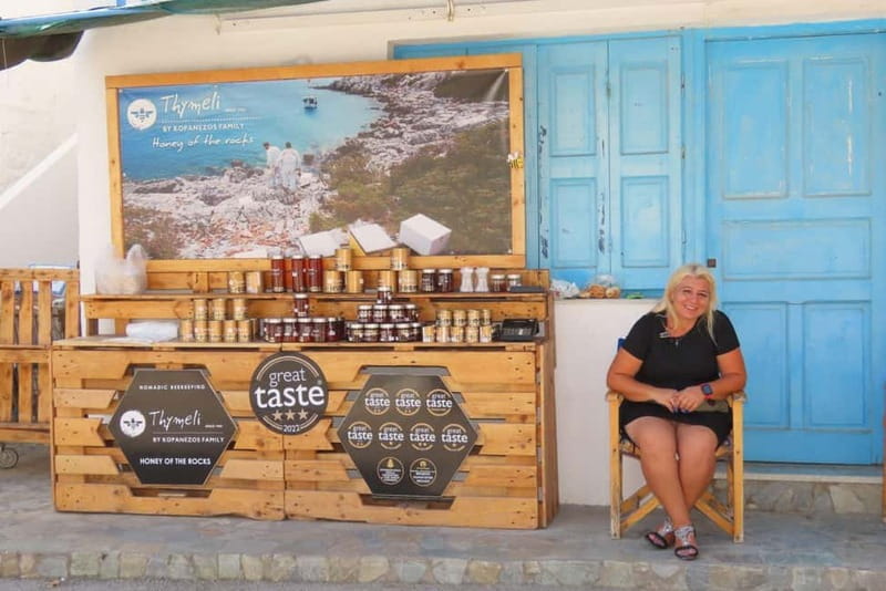 Kos : 3-Island Wooden Ship Cruise w/ Lunch on Captain Hook - The Greek lunch on board: what you actually get