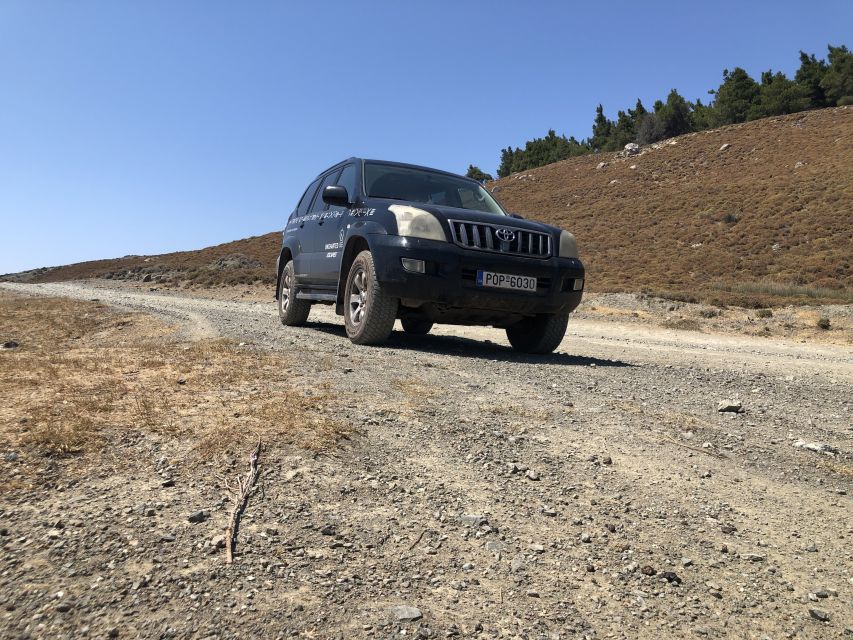 Kos 4x4 Exploration: Panoramic Views, Villages & Flavors - Salt Lake Pass-by Photo Stop and the Ride Back