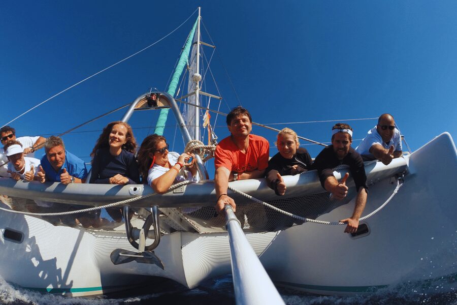 KOS: Catamaran Day Cruise – Swim, Snorkel, Food & Drinks! - Kos to Pserimos by catamaran, and why this route works