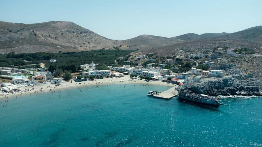 Kos Pearl 3 Island: Lounge in Luxury on the Aegean Waves - Blue Lagoon Finale: Turquoise Water and the Boat Jump Moment