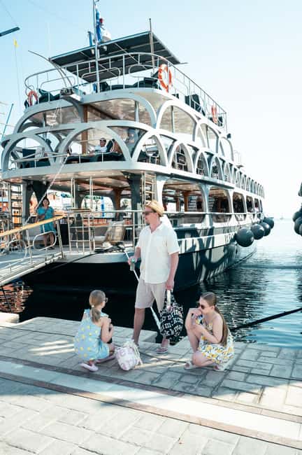 Kos Pearl 3 Island: Lounge in Luxury on the Aegean Waves - Getting There: Meet by Barco de Pirata Cruises