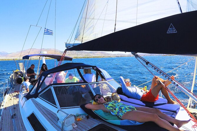 Kos: Small Group Full-Day Sailing with Meal, Drinks, & Swim - Pserimos Island From the Water: Swim, Jump, and Relax