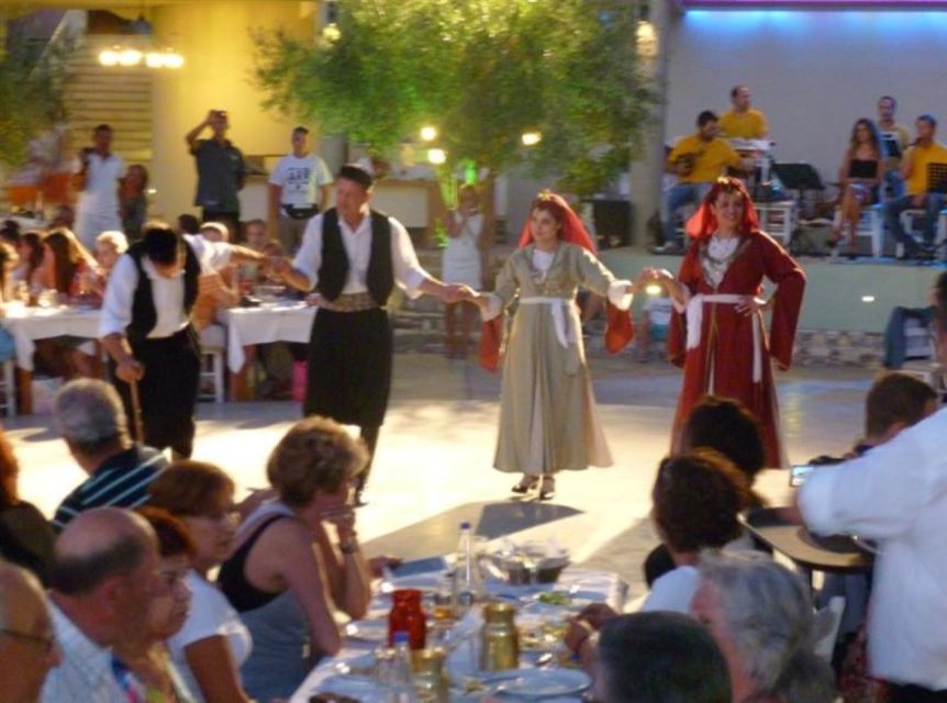 Kos: Tavern Dinner Experience with Greek Dancing and Wine - A Greek Night Outside Zia Village: The Point of This Evening