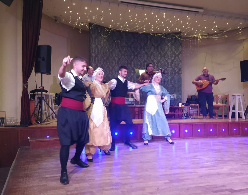 Kos: Tavern Dinner Experience with Greek Dancing and Wine - How Seating and Group Size Can Affect Your Comfort