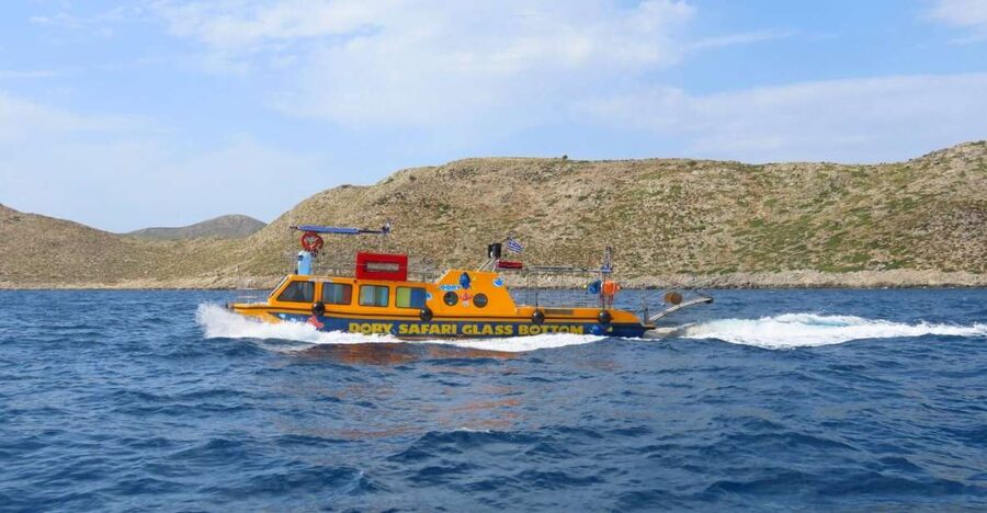 Kos Town: Glass-Bottom Boat Cruise with Swimming Stops - The 150-minute flow: fast ride, good rhythm